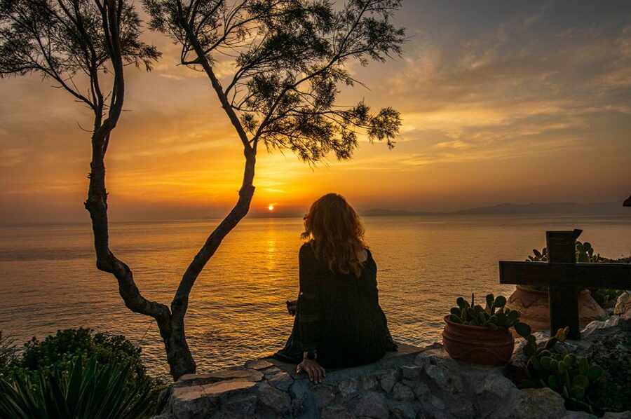 Rhodes: E-bike Highlights Sunset or Morning Photo Tour - Palace of the Grand Master and the Clock Tower Moment