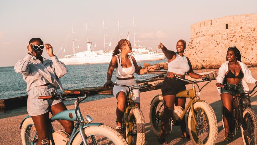 Rhodes: Retro eBike Highlights Tour w/ Personal Photographer - Price and what $55 buys in Rhodes