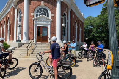 Ride an electric bicycle for a Historical Tour in Aiken - Why an Electric Bike Works So Well in Historic Downtown Aiken