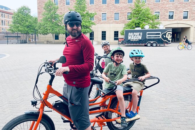 Ride Boulder's Best Guided eBike E-Bike Tour! Electric eBike - Flatirons views: the iconic skyline moment you’ll remember