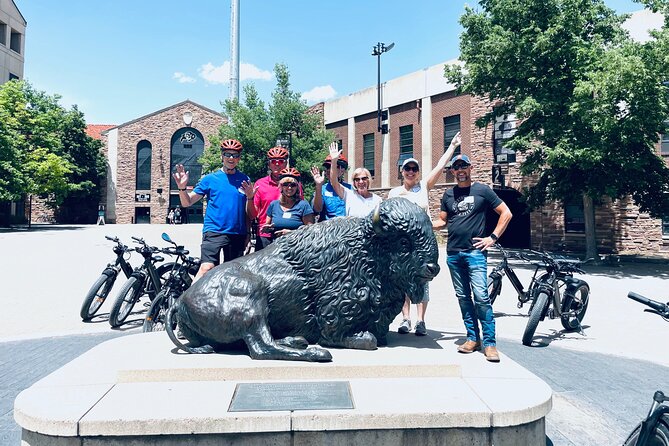 Ride Boulder's Best Guided eBike E-Bike Tour! Electric eBike - Pearl Street Mall and Chautauqua: downtown energy plus a national-park feel