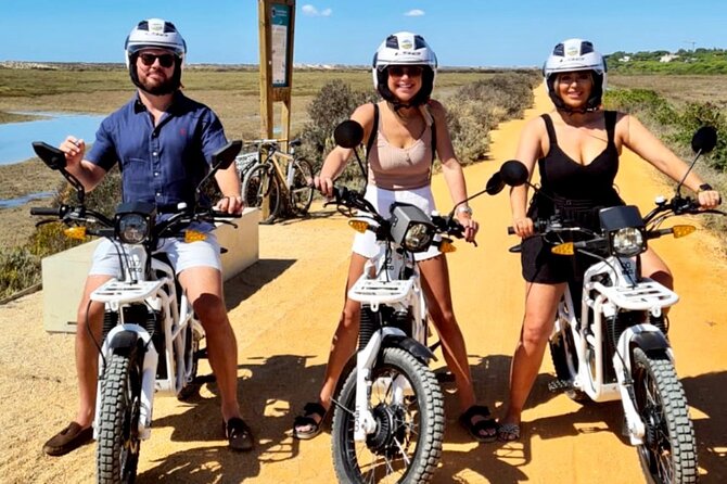 Ride through Paradise: Faro Island Electric 2x2 bike Tour - Ria Formosa: the wetlands stop where flamingos and salt flats do the talking