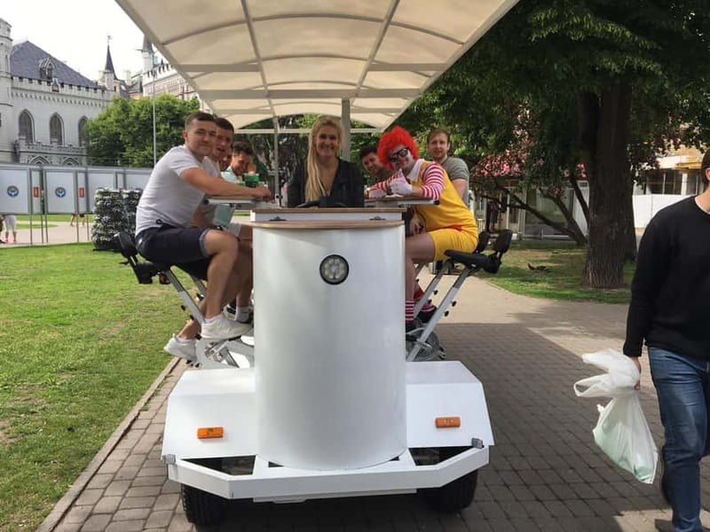 Riga: Beer or Cider Bike Tour - Finding Victory Pub Riga and getting your seat