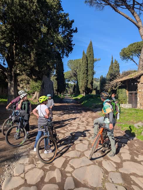 Rome: Appian Way, Aqueducts, & Catacombs E-Bike Guided Tour - Parco degli Acquedotti: Aqueduct Arches and Roman Engineering You Can Feel