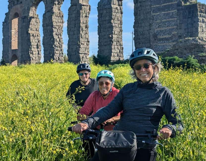 Rome: Appian Way, Aqueducts, & Catacombs E-Bike Guided Tour - Safety and Comfort: Cobblestones, Traffic Crossings, and the Guide’s Job
