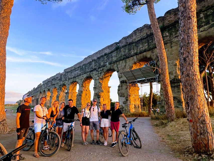 Rome: Appian Way & Catacomb Sunset E-bike Tour with Aperitif - Porta San Sebastiano: the quick warm-up before the countryside