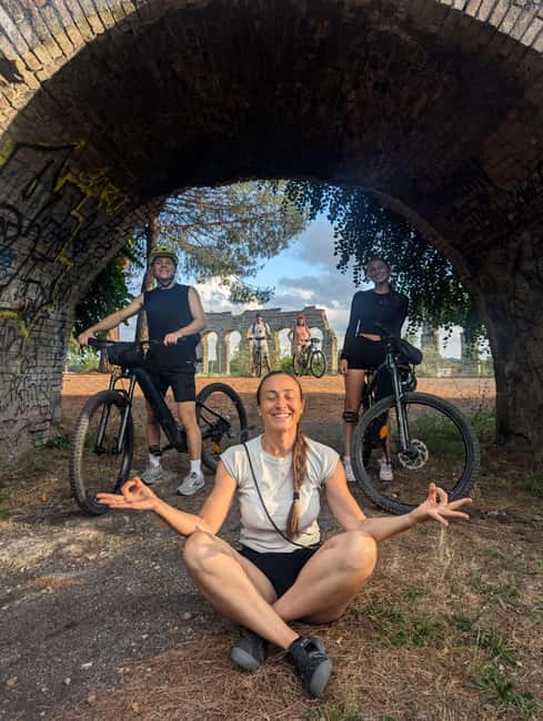 Rome: Appian Way, Catacombs & Aqueducts by eBike + Transfer - Your price: $96 for a 4.5-hour Rome history shortcut (with real included value)