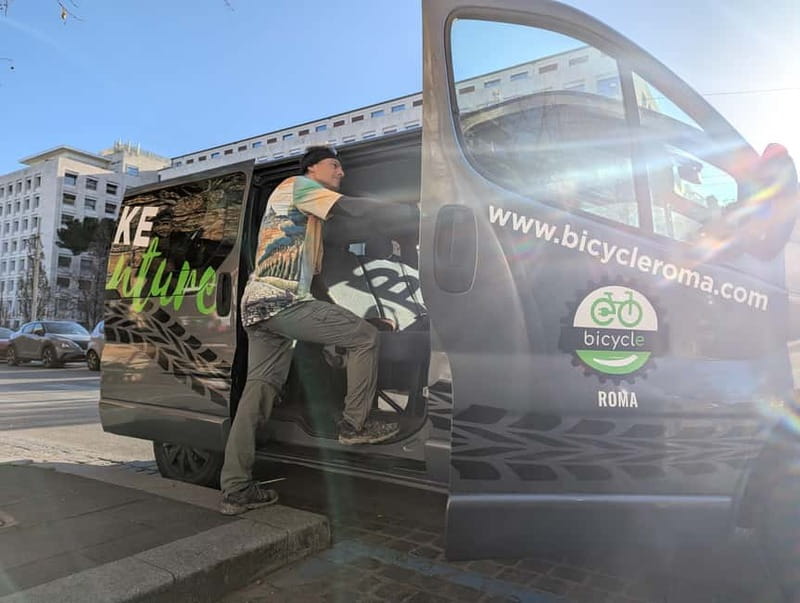Rome: Appian Way, Catacombs & Aqueducts by eBike + Transfer - Pedaling the Appian Way (Via Appia Antica): basolato, history, and a little grit