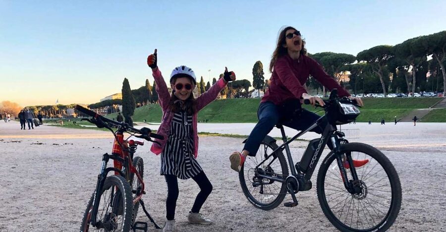 Rome: Appian Way E-Bike Tour Catacombs, Aqueducts & Picnic - Riding conditions and the suspension advantage (especially on rough sections)