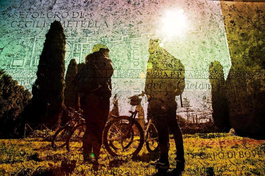 Rome: Appian Way Underground Catacombs Bike Tour with Lunch - Tomb of Cecilia Metella: A Landmark That Helps You Spot the Roman Scale