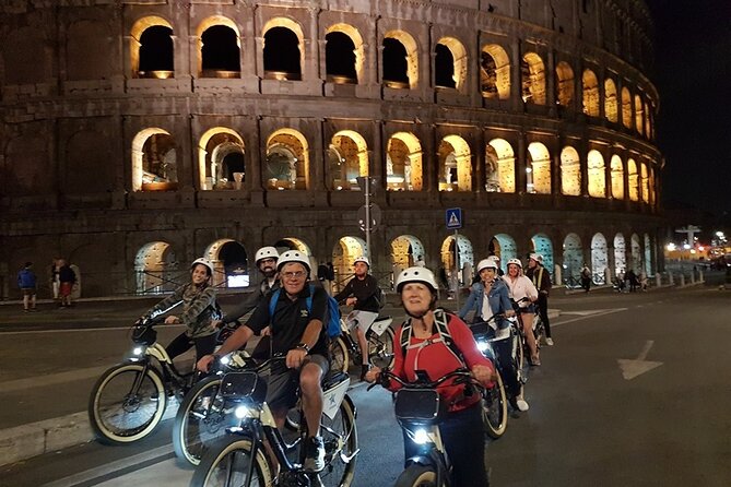 Rome by Night E-Bike Tour with Pizza Option - Quick hits before you pedal