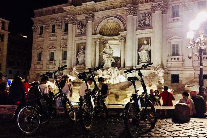 Rome by Night - Ebike Small Group Tour - Food and Wine (Option) - Food and wine stops: dinner plus local sampling