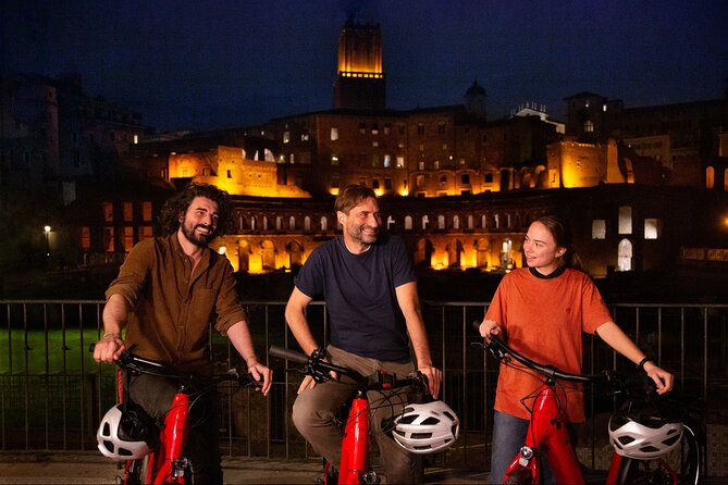 Rome by Night Tour with Top E-bike and optional Italian Dinner - Key highlights to know before you book