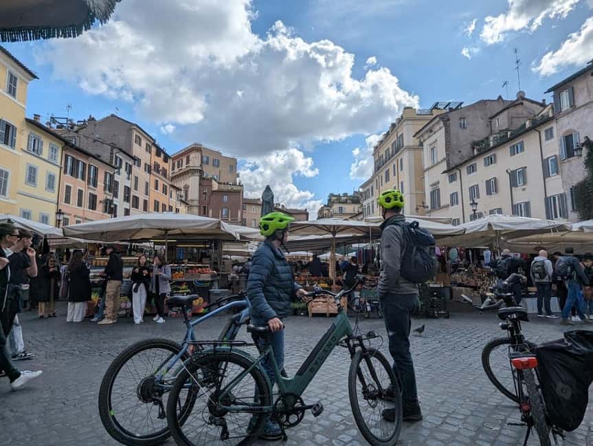Rome: City Highlights Electric Bike Tour - Getting Rolling at Lungotevere delle Armi 44