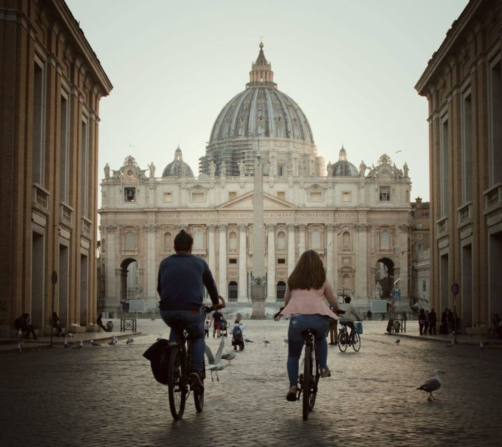 Rome: City Highlights Electric Bike Tour - St. Peter’s Basilica and the Pantheon: Big Names, Quick Stops