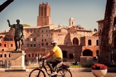Rome City Small Group Bike Tour with quality Cannondale EBike - Where you meet at Via Labicana, 49 and how the day flows