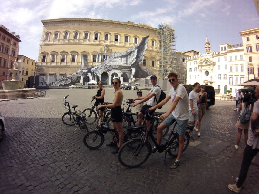 Rome: E-Bicycle Tour - Starting at Landimension Tours in Piazza dei Calcarari