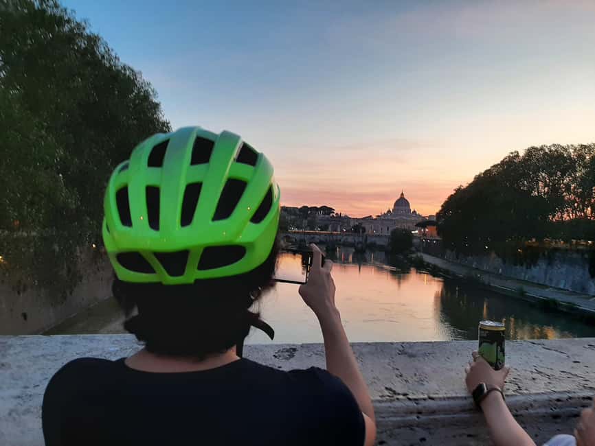 Rome: E-Bike Sunset Tour with Pizza Option - Key highlights
