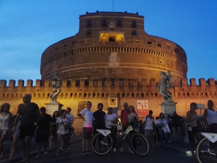 Rome: E-Bike Sunset Tour with Pizza Option - Castel Sant’Angelo and Piazza Navona at Nightfall