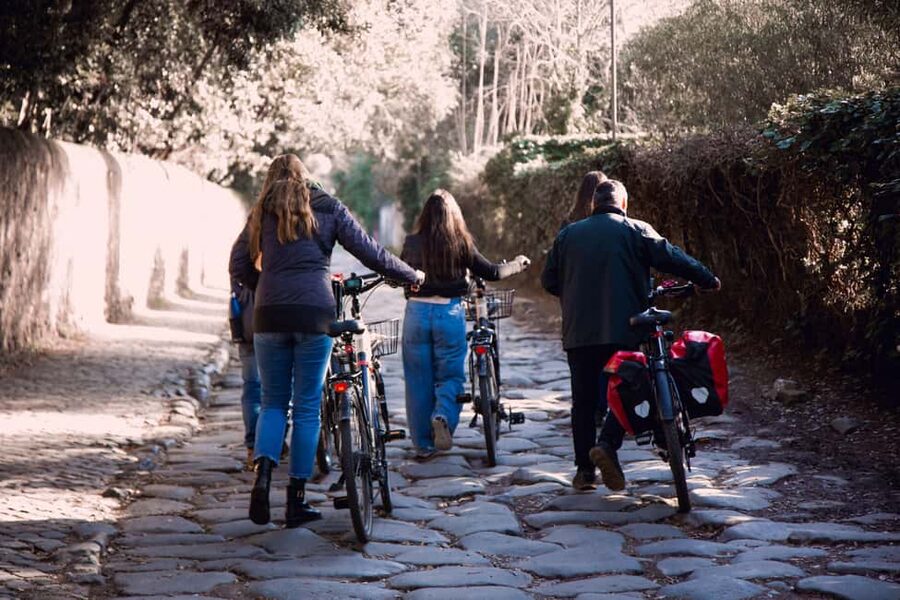 Rome: E-Bike Tour of Appia Antica, Aqueducts, and Caffarella - Caracalla Baths and the Roman water mindset