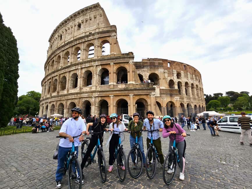 Rome E-Bike Tour with a local! (and a traditional snack) - How Luigi plans the 3-hour loop: big sights, side streets, and views