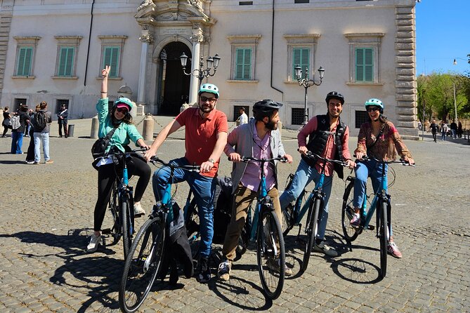 Rome E-Bike Tour with a Local! Top Attractions & Hidden Gems! - Capitoline Hill views and quick hits of ancient Rome