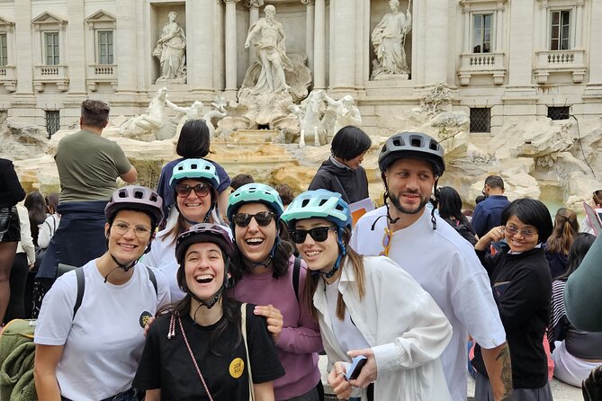 Rome E-Bike Tour with a Local! Top Attractions & Hidden Gems! - Pantheon and Trevi Fountain: the postcard stretch with less walking pain