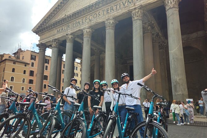 Rome E-Bike Tour with a Local! Top Attractions & Hidden Gems! - Piazza Navona and the Vittoriano view for a perfect finish