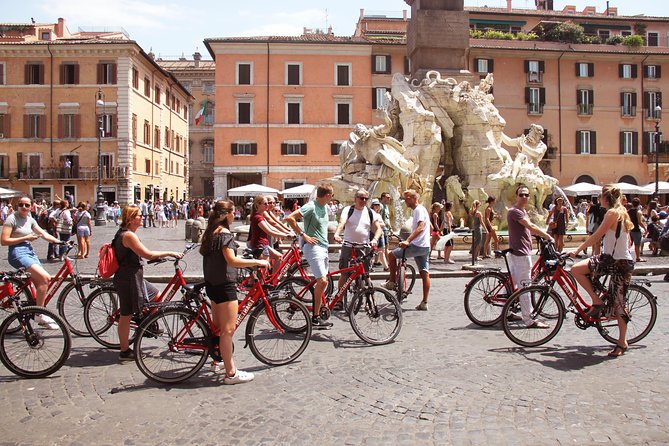 Rome Highlights Bike Tour 3 Hour City Cycling Experience - Trevi Fountain and Piazza di Spagna: Famous Stops, Practical Timing