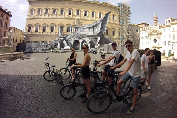 Rome Highlights by E-Bicycle Small group - Meeting at Landimension Travel and Getting Rolling Fast