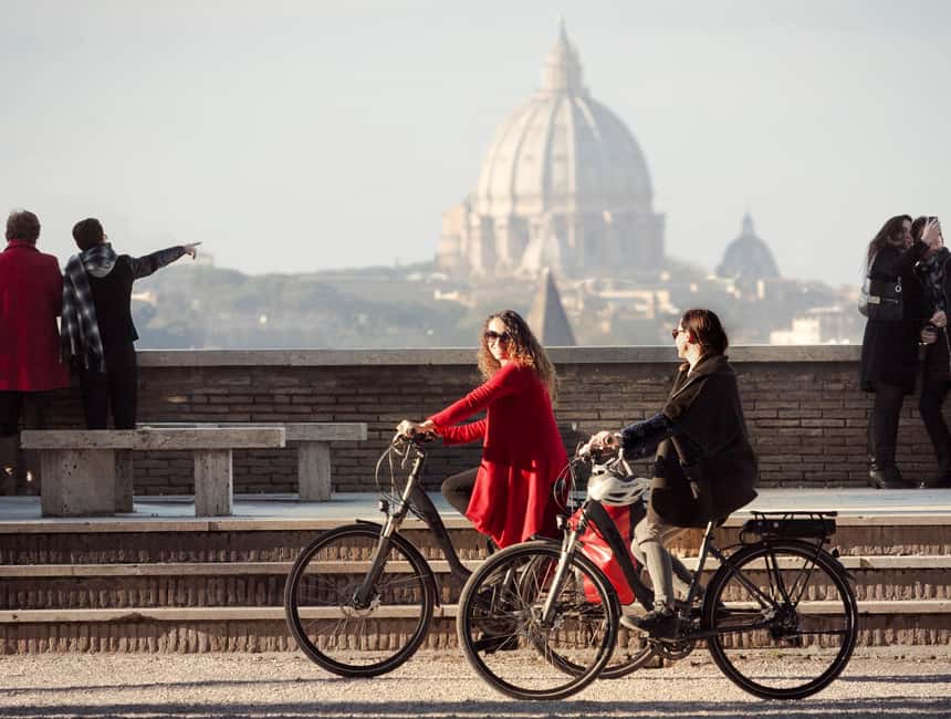 Rome: Panoramic Off-the-beaten-track Cannondale E-Bike tour - Rome’s best views, minus the foot slog