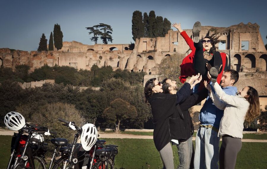 Rome: Panoramic Off-the-beaten-track Cannondale E-Bike tour - Theatre of Marcellus to the Roman Forum: where scale becomes real