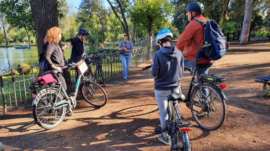 Rome: Villa Borghese E-Bike Tour - Temple of Aesculapius and Temple of Diana: the ancient side of Villa Borghese