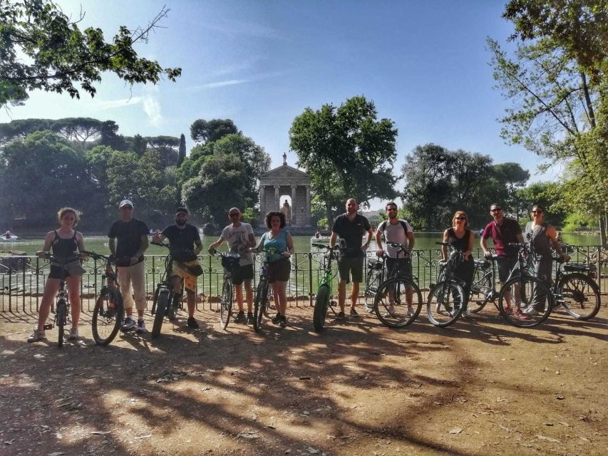 Rome: Villa Borghese E-Bike Tour (Small Group or Private) - Water Clock, Rome: a quick historical palate cleanser