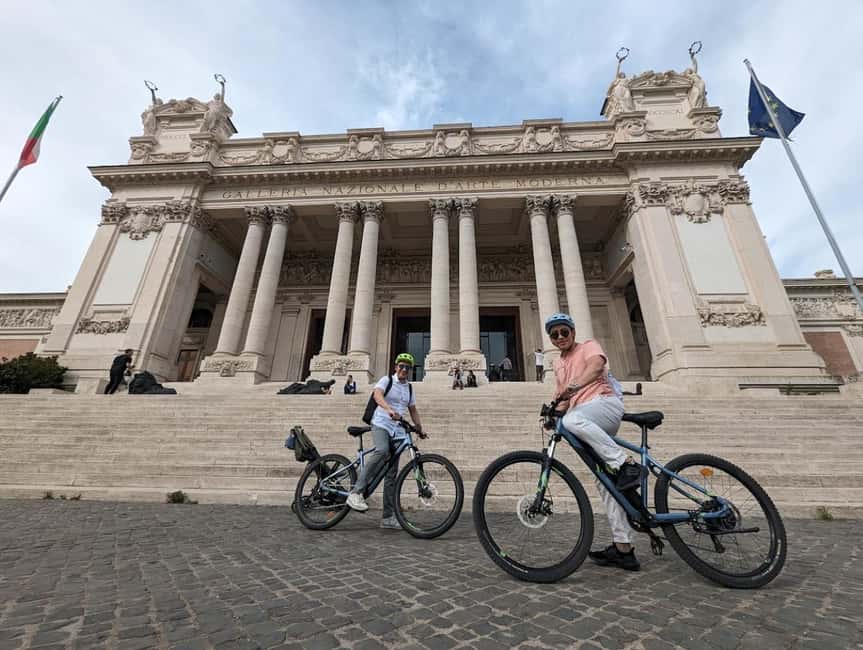 Rome: Villa Borghese E-Bike Tour (Small Group or Private) - Temple of Aesculapius: Roman religion meets garden geometry