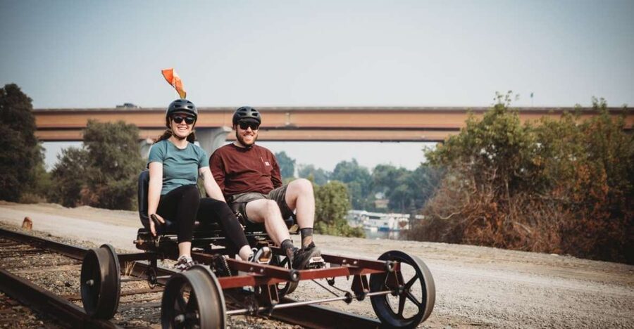 Sacramento: Yolo Countryside Guided Rail Bike Tour - Price and value: $149 per group is about sharing the ride