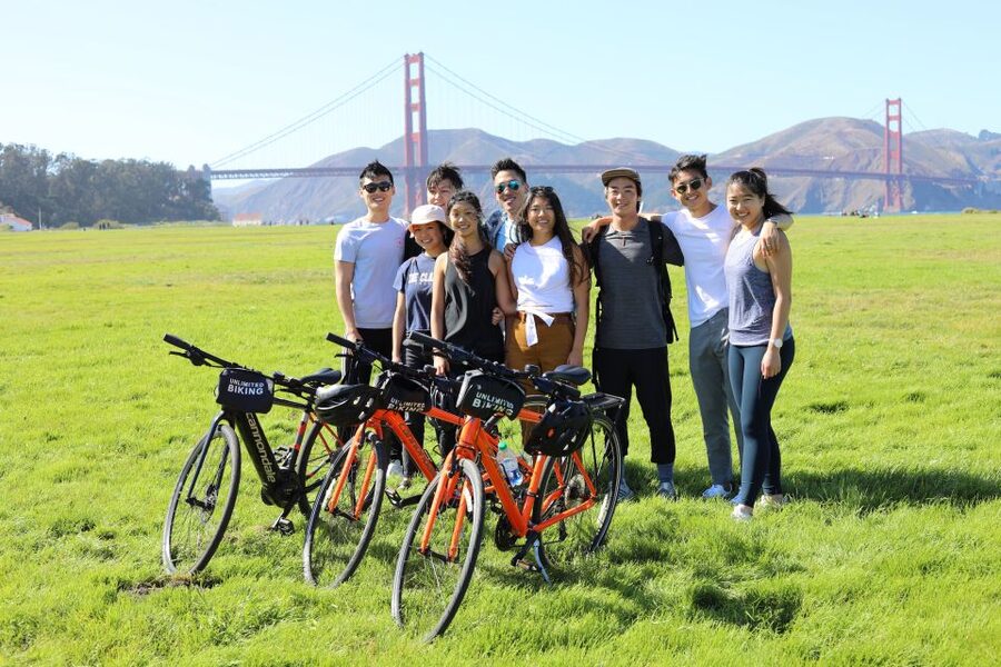 San Francisco: Golden Gate Bridge Guided Bike or eBike Tour - Meeting at Unlimited Biking on Beach Street and easing into the route