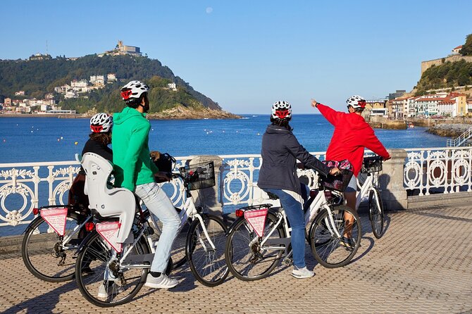 San Sebastian E-bike trour: Basque History and Cultural. - Peine del Viento and the bay’s end art: the “secret passage” moment