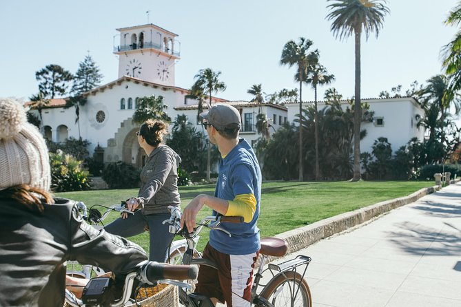 Santa Barbara Electric Bike Tour - The seaside boardwalk ride: palms, tunnels, and nonstop camera angles