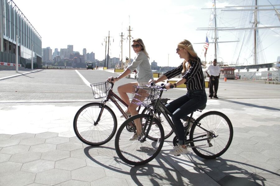 Santa Monica: Bike and eBike Rentals with Map - Marvin Braude Bike Trail and Main Street: how the ride moves from pretty to efficient