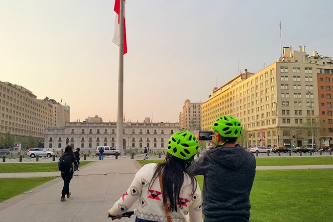 Santiago Center Cultural Bike Tour - La Moneda and Plaza de la Constitución: politics explained where it happened
