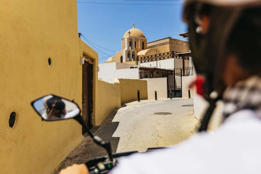 Santorini: ATV Quad Bike Tour with Lunch and Pickup - Lunch at the end: Greek comfort food after the ride