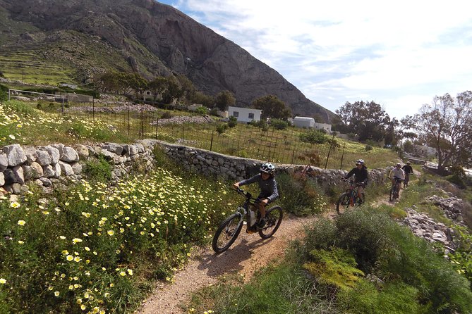 Santorini E-bike Adventures - The Original Bike Tours - What you’ll see on the southern coast: beaches, village life, and Emporio stops