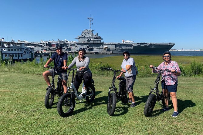 Scenic Charleston Harbor & Wildlife E-Bike Tour + Milkshake Stop - Getting Started at Rebellion Roads (Mount Pleasant)