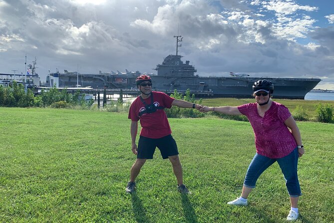 Scenic Charleston Harbor & Wildlife E-Bike Tour + Milkshake Stop - Stop 3: Shem Creek Marsh Walks, Dolphins, and Shrimp-Boat Life