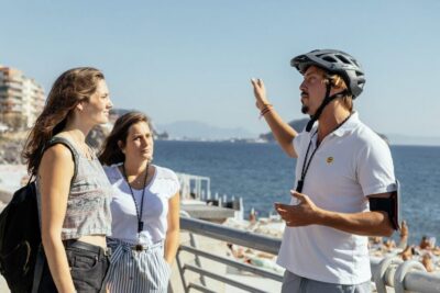 Scenic E-Bike Ride with Vineyard Wine & Meal - Riding the hill route: history comes with every turn