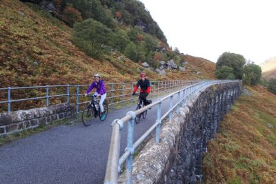 Scottish Highlands Freedom Bike & E- Bike Tour with Transfers - Balquhidder Church Ruins, Rob Roy, and a Viewpoint Walk