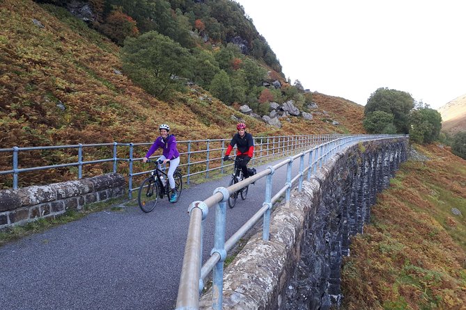 Scottish Highlands Freedom Bike & E- Bike Tour with Transfers - Balquhidder Church Ruins, Rob Roy, and a Viewpoint Walk