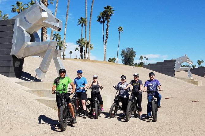 Scottsdale Greenbelt E-Bike 20 Mile Ride - Your Route: Greenbelt Paths, Tempe Town Lake, Papago Park