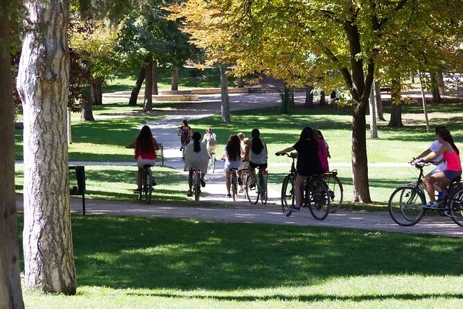 Self Guided Bike Tour at The Retiro Park at Your Own Pace - Comfort level: bikes can be easy or a workout